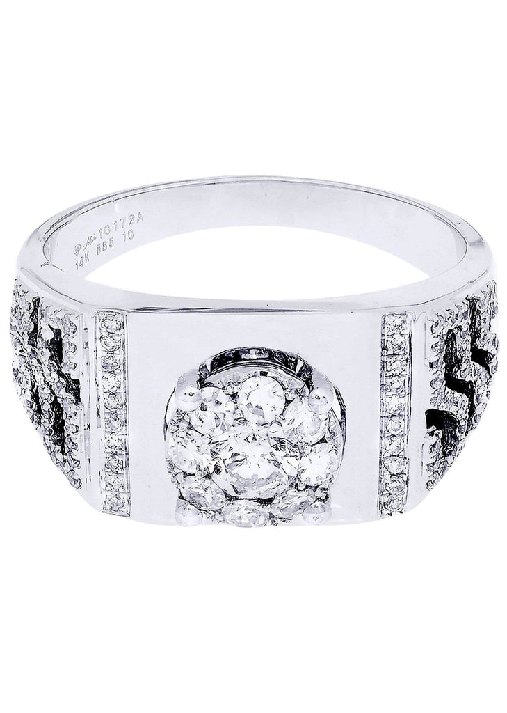 Mens Diamond Ring| 0.89 Carats| 7.35 Grams MEN'S RINGS FROST NYC 