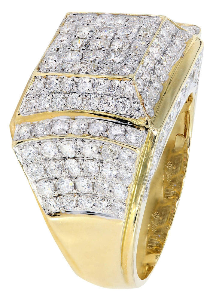 Mens Diamond Pinky Ring| 4.09 Carats| 12.42 Grams MEN'S RINGS FROST NYC 