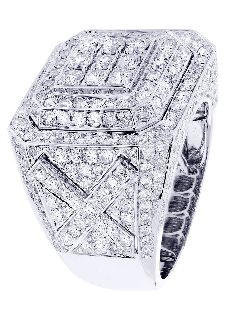 Mens Diamond Ring| 4.96 Carats| 17.42 Grams MEN'S RINGS FROST NYC 