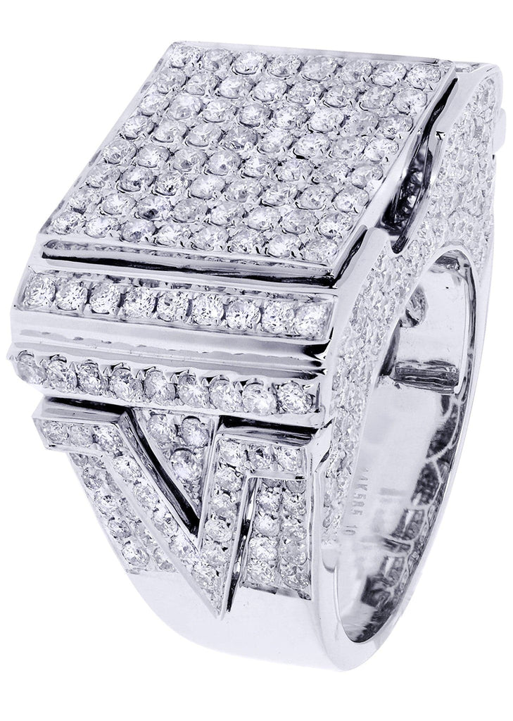 Mens Diamond Ring| 5.23 Carats| 19.18 Grams MEN'S RINGS FROST NYC 