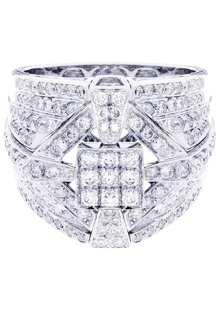 Mens Diamond Ring| 1.85 Carats| 14.13 Grams MEN'S RINGS FROST NYC 