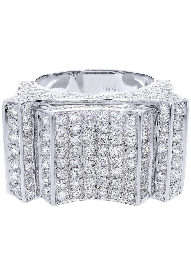 Mens Diamond Ring| 6.23 Carats| 19.98 Grams MEN'S RINGS FROST NYC 