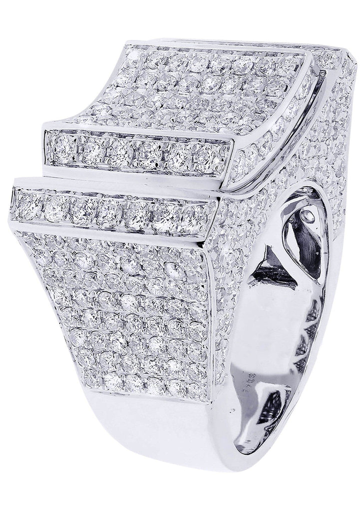 Mens Diamond Ring| 6.23 Carats| 19.98 Grams MEN'S RINGS FROST NYC 