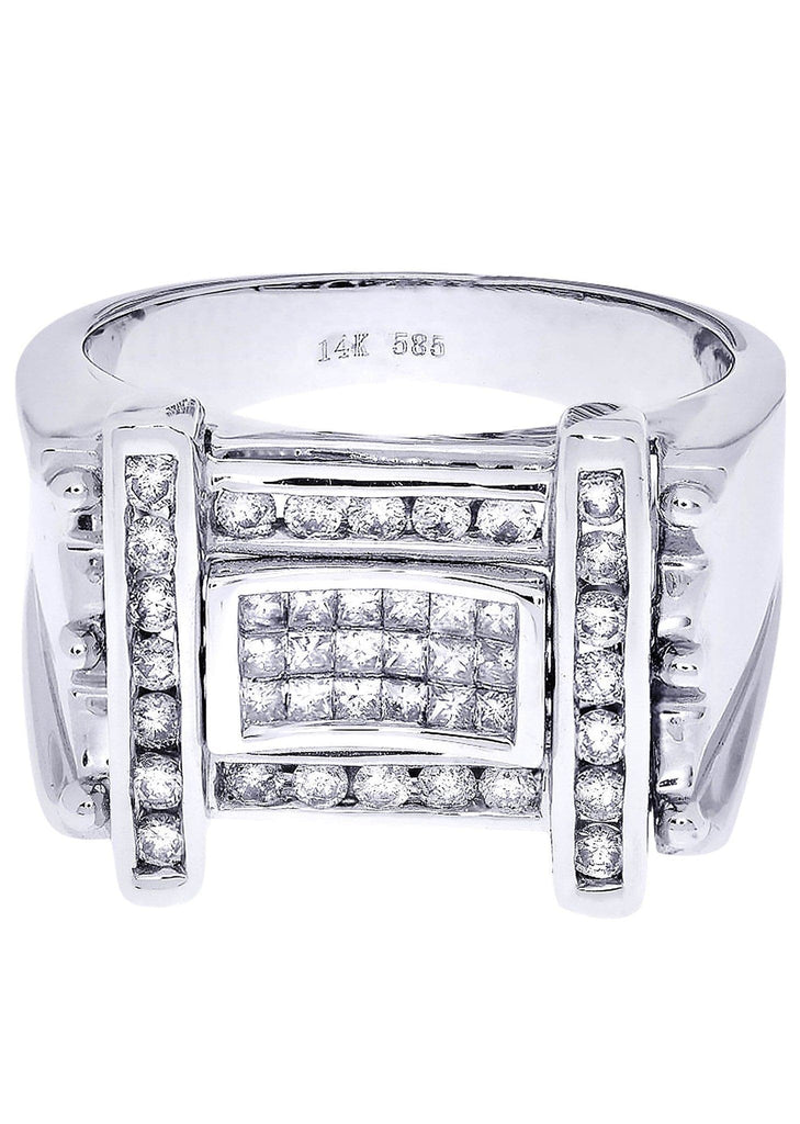 Mens Diamond Ring| 0.89 Carats| 12.3 Grams MEN'S RINGS FROST NYC 