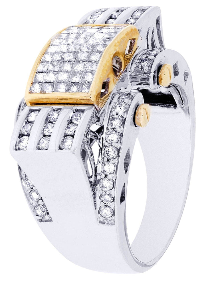 Mens Diamond Ring| 1.37 Carats| 13.37 Grams MEN'S RINGS FROST NYC 