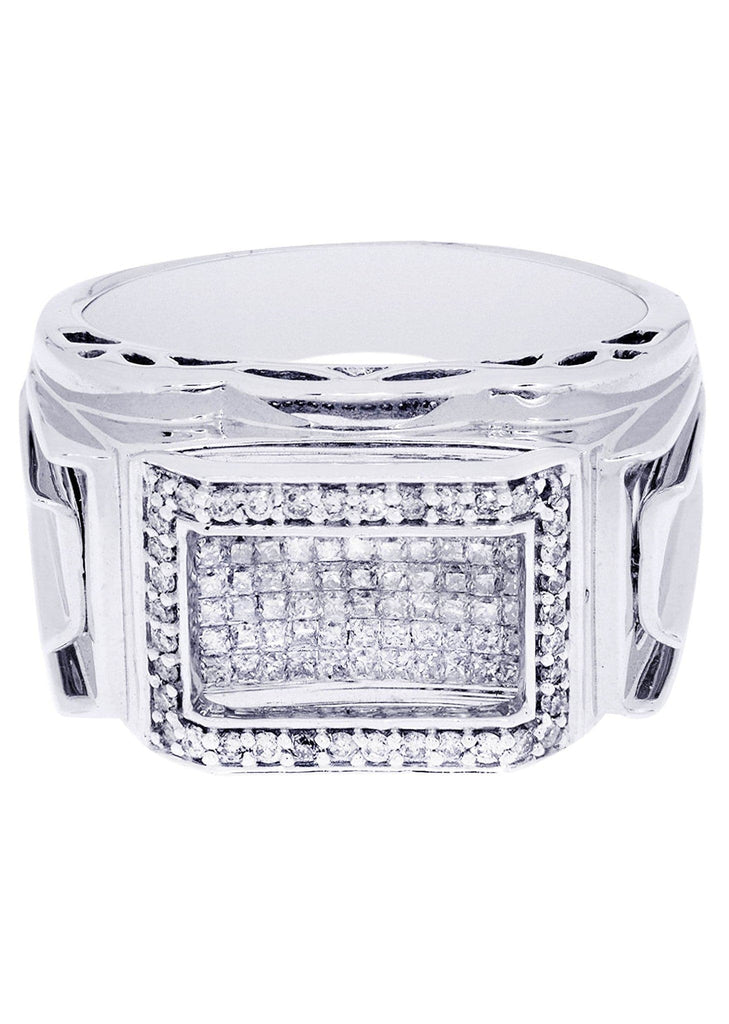 Mens Diamond Ring| 1.2 Carats| 13.75 Grams MEN'S RINGS FROST NYC 