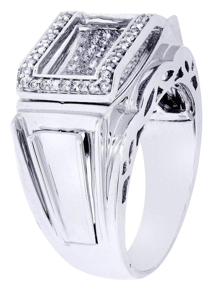 Mens Diamond Ring| 1.2 Carats| 13.75 Grams MEN'S RINGS FROST NYC 