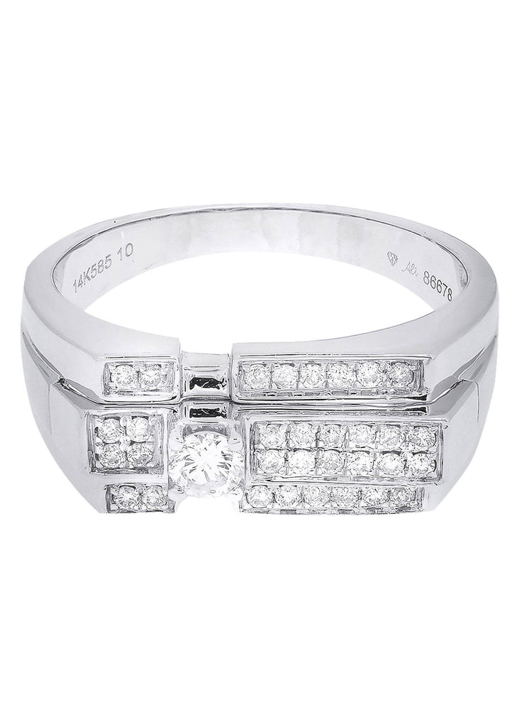 Mens Diamond Ring| 0.46 Carats| 6.74 Grams MEN'S RINGS FROST NYC 