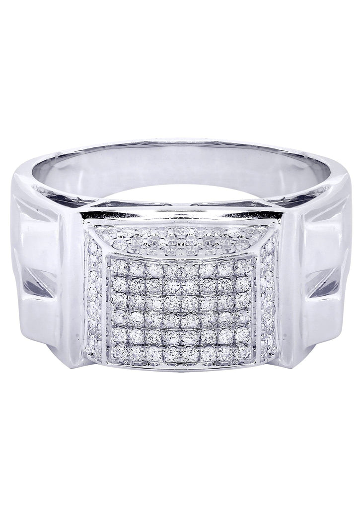 Mens Diamond Ring| 0.68 Carats| 9.67 Grams MEN'S RINGS FROST NYC 