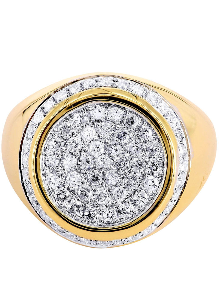 Mens Diamond Pinky Ring| 1.02 Carats| 9.79 Grams MEN'S RINGS FROST NYC 