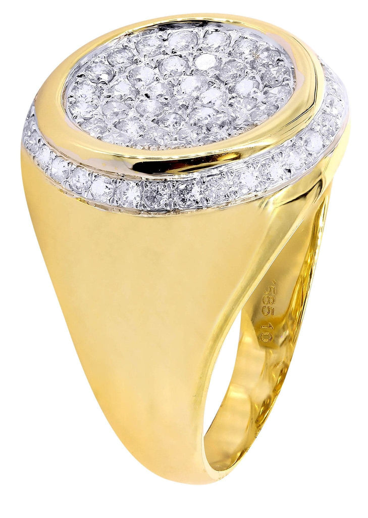 Mens Diamond Pinky Ring| 1.02 Carats| 9.79 Grams MEN'S RINGS FROST NYC 