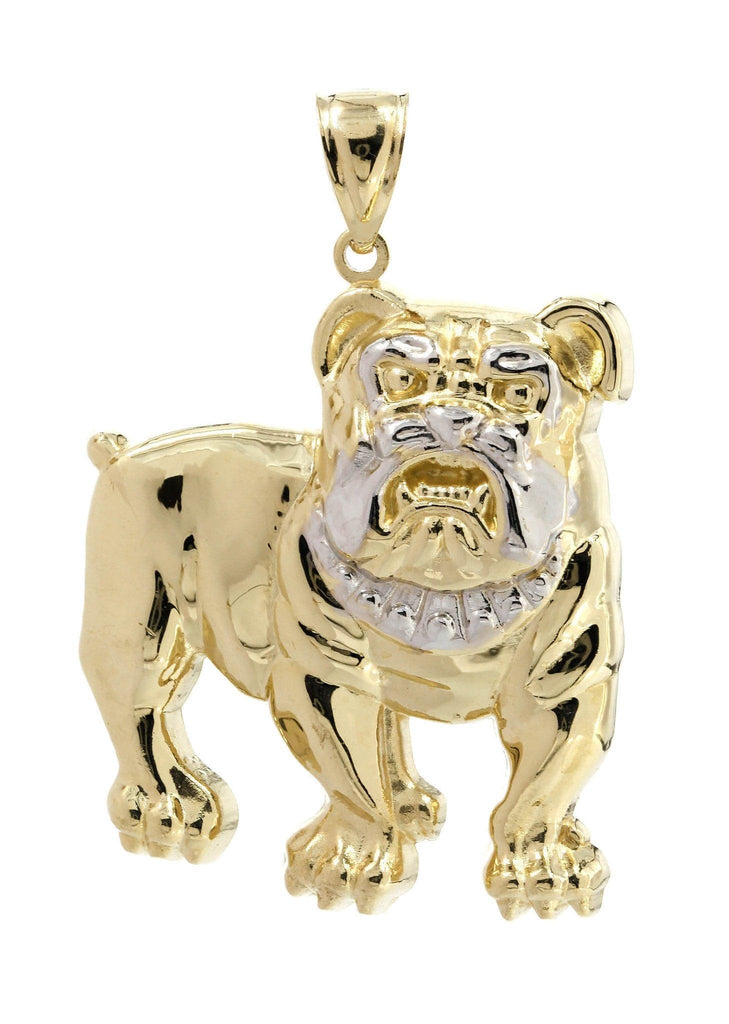 Big Dog 10K Yellow Gold Pendant. | 11.3 Grams MEN'S PENDANTS FROST NYC 