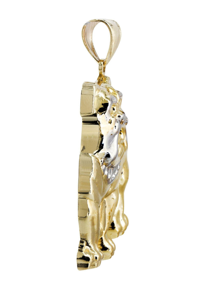 Big Dog 10K Yellow Gold Pendant. | 11.3 Grams MEN'S PENDANTS FROST NYC 