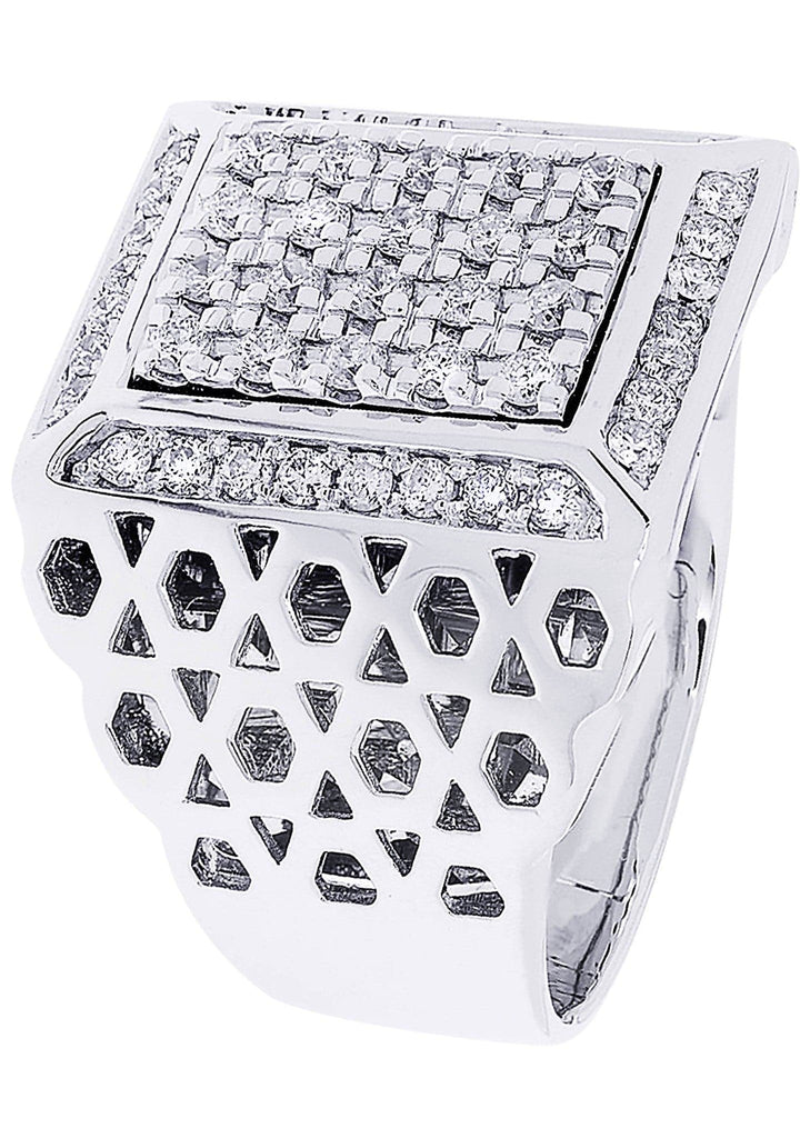 Mens Diamond Ring| 1.03 Carats| 19.11 Grams MEN'S RINGS FROST NYC 