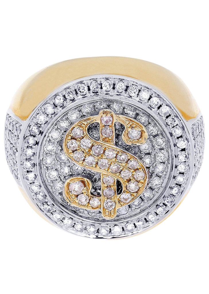 Mens Diamond Pinky Ring| 1.78 Carats| 17.08 Grams MEN'S RINGS FROST NYC 