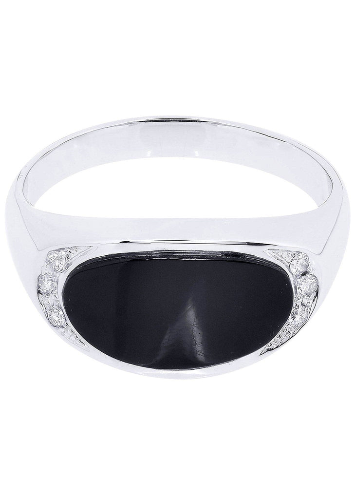 Mens Diamond Ring| 0.09 Carats| 5.93 Grams MEN'S RINGS FROST NYC 