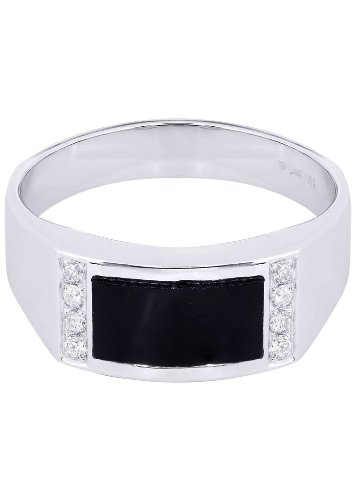 Mens Diamond Ring| 0.12 Carats| 6.37 Grams MEN'S RINGS FROST NYC 