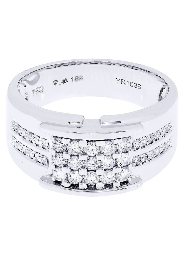 Mens Diamond Ring| 0.61 Carats| 9.58 Grams MEN'S RINGS FROST NYC 