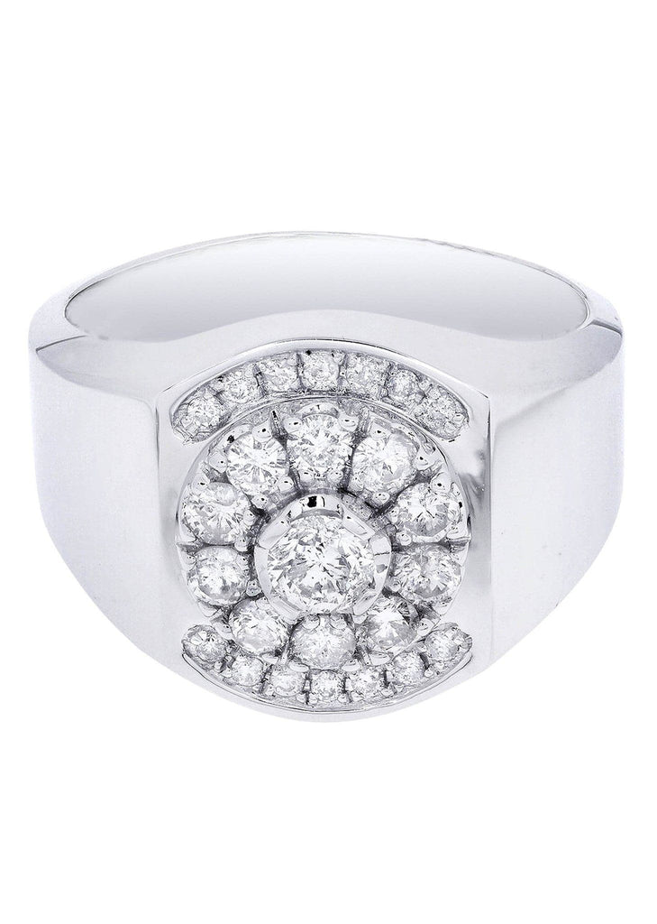 Mens Diamond Ring| 0.9 Carats| 9.05 Grams MEN'S RINGS FROST NYC 