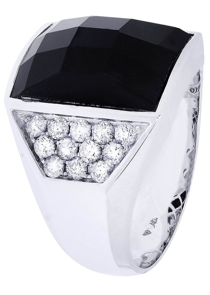 Mens Diamond Ring| 0.88 Carats| 10.67 Grams MEN'S RINGS FROST NYC 